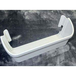 OEM Frigidaire Kenmore Refrigerator Door Bin Shelf Part #240323000 White Genuine
